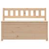 Bench 110x41x76.5 Cm Solid Pine Wood