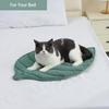Leaf-Shaped Pet Mat: Cozy, Thickened Maple Leaf Mat for Small Cats & Dogs
