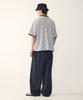 STUDIO TOMBOY [Men] Pin Stripe Color Block Short Sleeve T-Shirt_Blue 9156222318