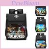Stylish Palworld Backpack For School Unisex Nylon Bags Durable And Trendy
