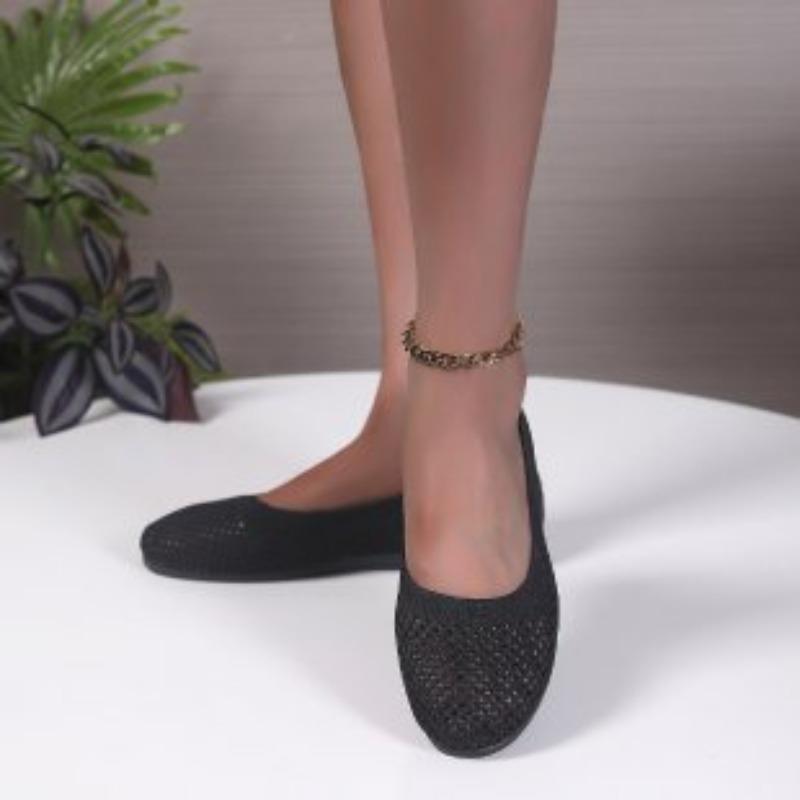 New Large-sized Round-toe Flat Single Shoes for Women Sporty and Casual Shoes 36 1379₽