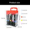 High Accuracy 15Pcs Screwdriver Bit In Multiple Shape Crafted From Strong Carbon Steel Flexible Tool Accessories