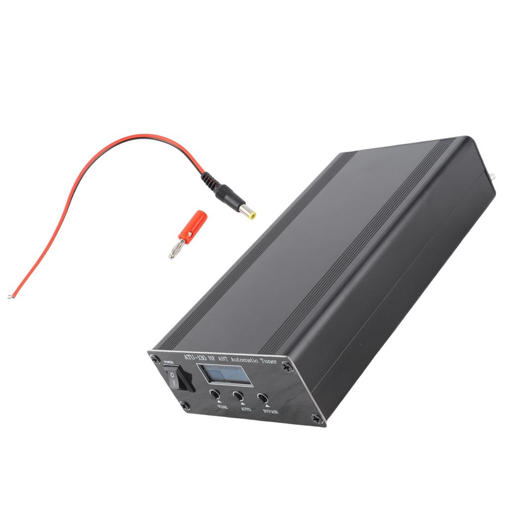 1.8‑50MHz 200W Micro Shortwave Automatic Antenna Tuner 10‑15VDC Organic Light Emitting Diode Display