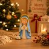 Katholische Chibi Jungfrau Maria Statue Dekoration Religiöse Heiligenfigur Spirituelle Dekoration