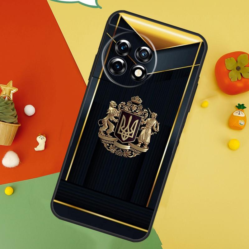 Ukraine Flag Back Case For OnePlus 15 13R 13 13T 12 12R 11 10 10T 8T Nord CE 5 2 3 4 Lite N20 N30 Cover