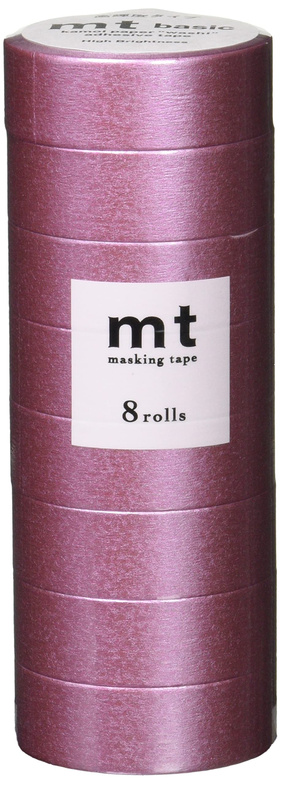 

Kamoi Kakoshi mt Masking 8 15mm Wide x 7m 535mm High Bright MT08P535 Tape, Pack, Long, Pink,