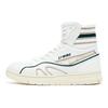 Li Ning Classic Series Leather Casual Fashion High-Top Skate Shoes Men Sneakers Dark-Green ALFR105-1
