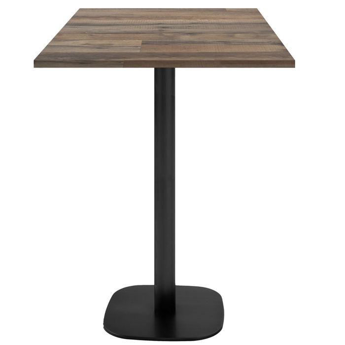 60 X 60 Cm High Table - Round Old Floor Model