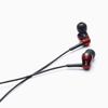 Radius HP-NX30 High-Resolution Earphones: NeEXTRA Series, FLW Driver, Wired, In-Ear (Red)