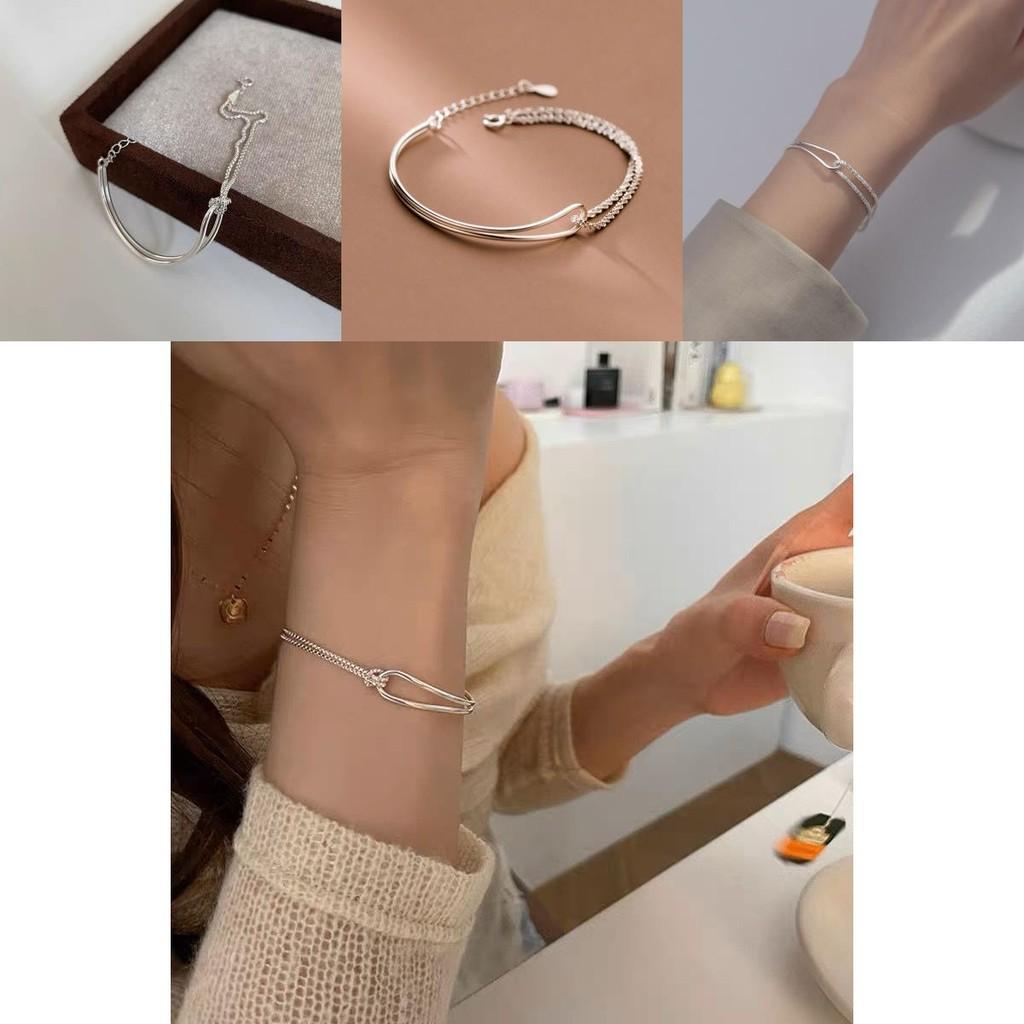Fashionable Geometric Chain Bracelet For Women Perfect Gift For Girlfriends