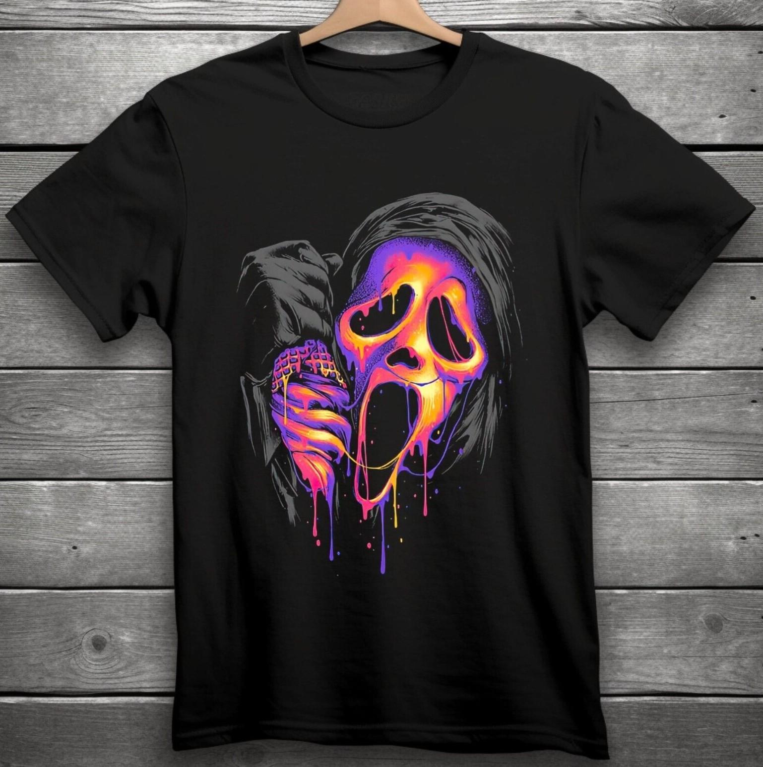 Ice Cream Horror T-Shirt Black S-3XL XXL