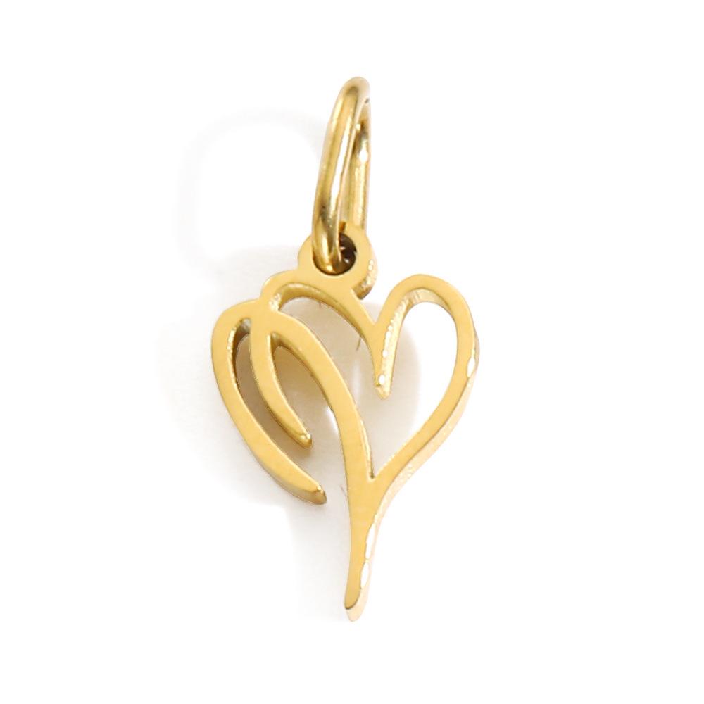 Gold-Plated Stainless Steel Alphabet Pendants for DIY Necklaces – Colorfast Jewelry Charms