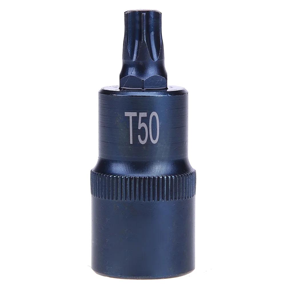 Torx Screwdriver Bit 1/2 Socket Bits Adapter for Screwdrivers T30 T35 T40 T45 T50 T55 T60 T70 Drive Socket Repair Hand Tool