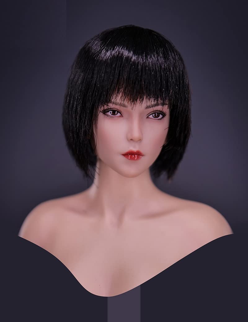 

Toys & Hobbies [TOYBARJAPAN] 16 Scale Action Figure Head for TBLeague Body - YMTOYS YMT076B Model Office Lady (OL) Asian Beauty Female Head (Body and