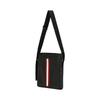 Bally Mythos Logo Print Adjustable Shoulder Strap Leather Crossbody Bag Men Bags Black 6308451