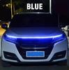 150CM 180CM Scan Starting LED Car Hood Light Daytime Running Light Universal Flexible Dynamic Car DRL 12V Ambient Light