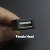 USB Male And Female Head to XH2.54-2P Terminal Wire 2-Core Power Socket DIY Accessories for PH2.0 Terminal Wire