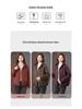 Women's 2024 Winter Casual Quilted Cotton Hooded Jacket, Loose Fit, Plus Size, Solid Color, Thick and Warm.