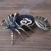 Creative Spider Shaped Incense Burner Buddhist Utensils Incense Burner Archaic Copper Alloy House Furnishings Home Decor