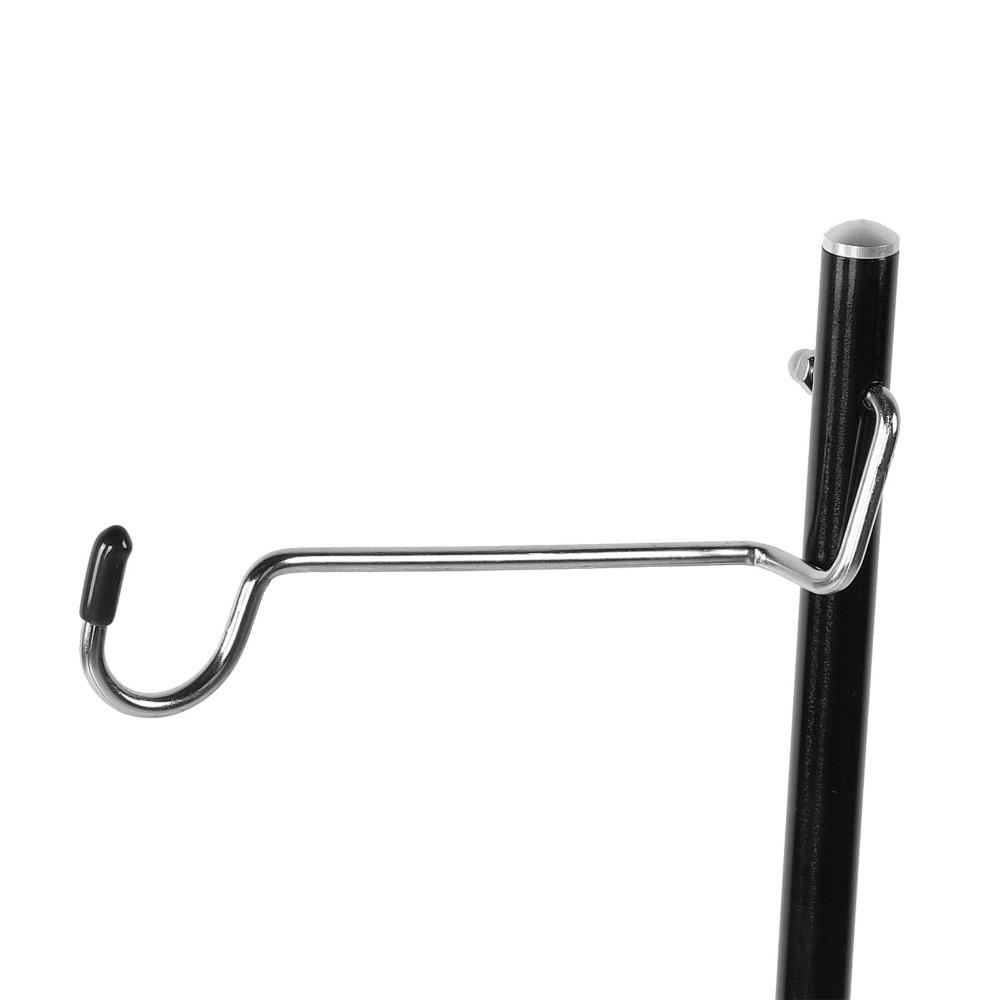 Suporte de Luz Dobrável Suporte de Lâmpada Triplo Poste de Luz Dobrável Durável Churrasco