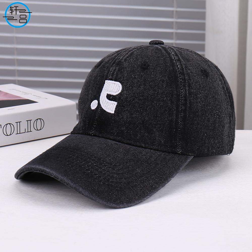 Fashion New Niche Washed Denim Baseball Cap Outdoor Travel Sports Breathable Comfortable Cap