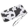 Cow Print Slim Wallet Fashion Multi compartment Ladies Women
