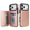 For IPhone 18 17 Pro Max Air Case Luxury PU Leather Wallet Flip Card Holder Cover Shockproof Magnetic Coque Luxury Book Funda