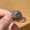 Vintage Punk Rings Men Women Adjustable Opening Fierce Tiger Rings Gold Silver Color Animal Jewelry Gift Accessories