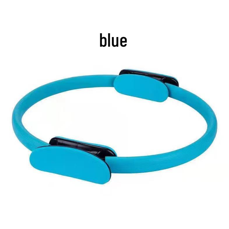 **Pilates Ring Yoga Thigh Toner: Multifunctional Leg & Waist Trimmer with Crescent Handles**