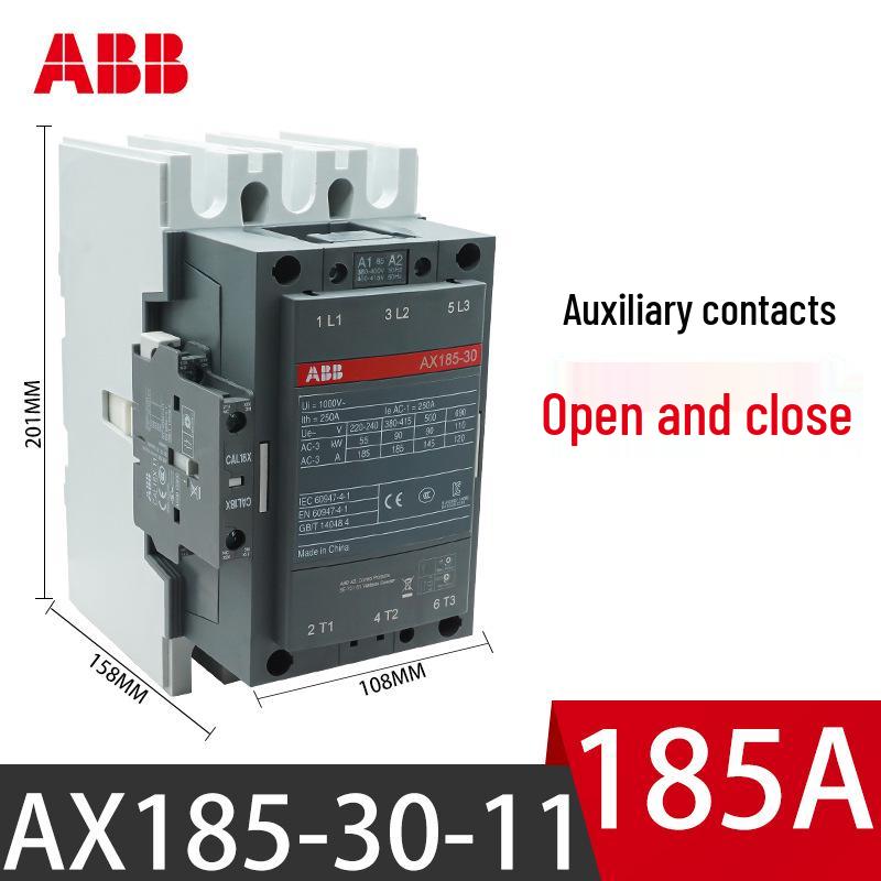 ABB AX09-30-10-80 Three-phase Contactor, 380V AC, AC220V, New Energy Model