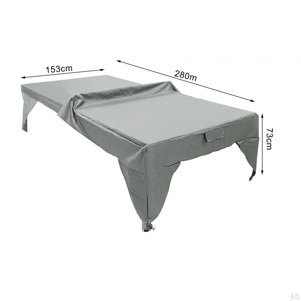 Ping Pong Table Cover Tennis Courtyard Storage Outdoor Premium Sunproof Indoor