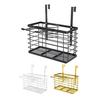 Hair Dryer Holder Organizer Adjustable Height 3-in-1 Wall Mounted Cabinet Door