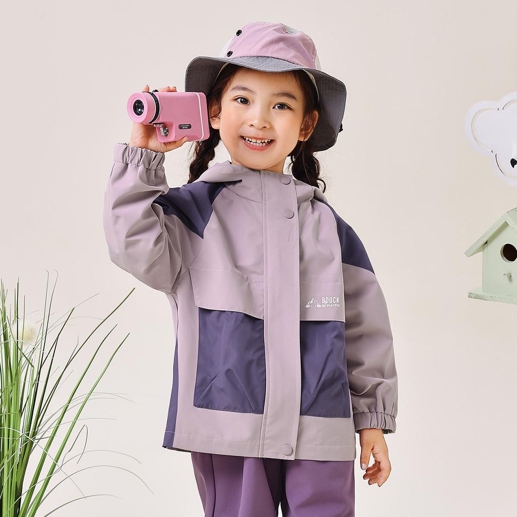 B.DUCK Little Yellow Duck New Autumn Casual Loose Windbreaker Jacket for Children