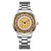 Top Luxury Men's Watch Stainless Steel Alloy Watch Men's Gambling Watch Quartz Watch