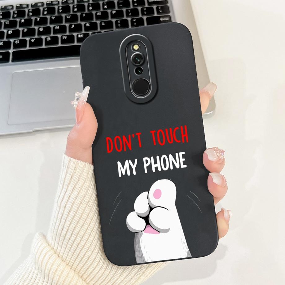 Cool Soft Silicone Case For Xiaomi Redmi 8 8a Phone Case Shockproof Back Cover For Redmi8 Redmi8a Rabbit Panda Cartoon Fundas