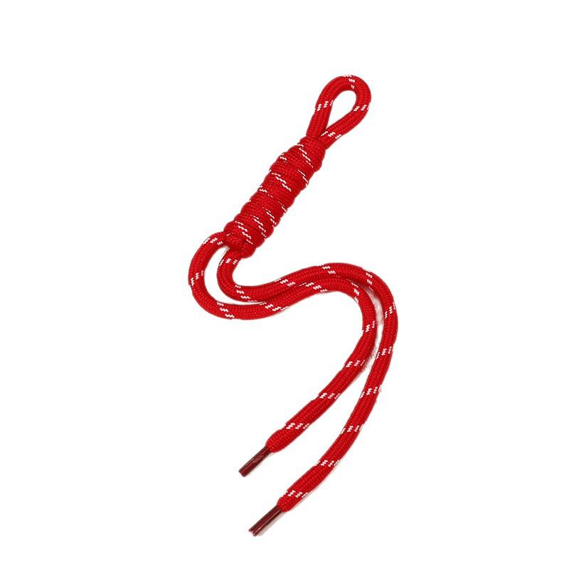 Handmade Colorful Woven Rope Polyester Phone Lanyard Keychain Charm