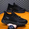 Men's Breathable Flyknit Mesh Low-Top Shoes - 2025 Trendy Hollow-Out Sport Casuals
