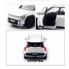 Welly 1:38 Kia EV9 Fullback, Blu/Bianco Diecast, MiniCar
