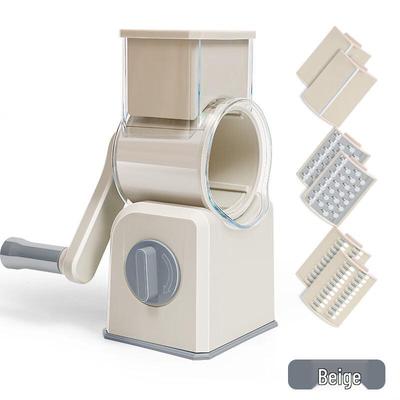 Multifunktionale rotierende Gemüseschneidemaschine & Reibe