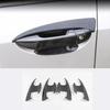 For Toyota Corolla  2014~2019 ABS Carbon Fiber Exterior Side Door Bowl Cup Cover
