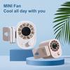 Lightweight Desk Fan Belt Fan USB Rechargeable Versatile Shirt Fan  Outdoor Bedroom  Farm