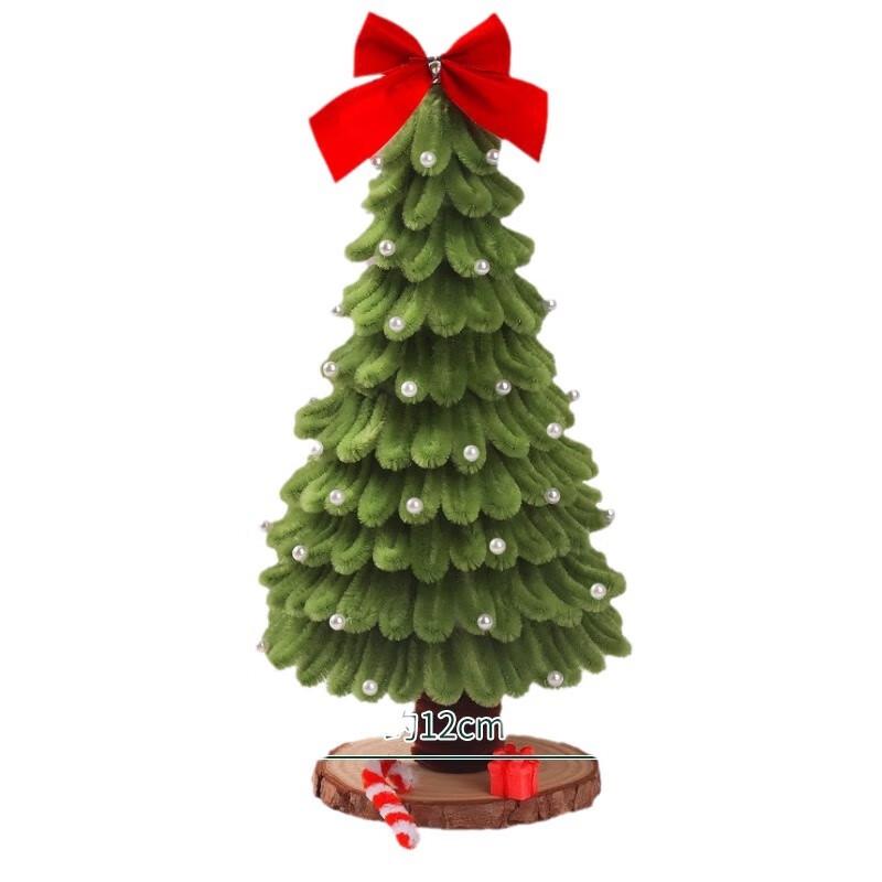 DIY Leuchtender Pfeifenputzer Weihnachtsbaum Bausatz