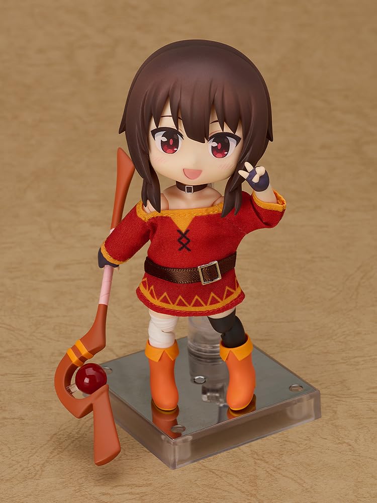 Nendoroid panenka Megumin z TV anime KonoSuba: Bůh žehnej tomuto světu! Plastová akční figurka. 3" nen měřítko předbarvený