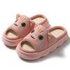 2025Cat Couple Women Slippers Breathable Indoor House Slippers Sweat-absorbing Linen Antiskid comfort Casual Slippers
