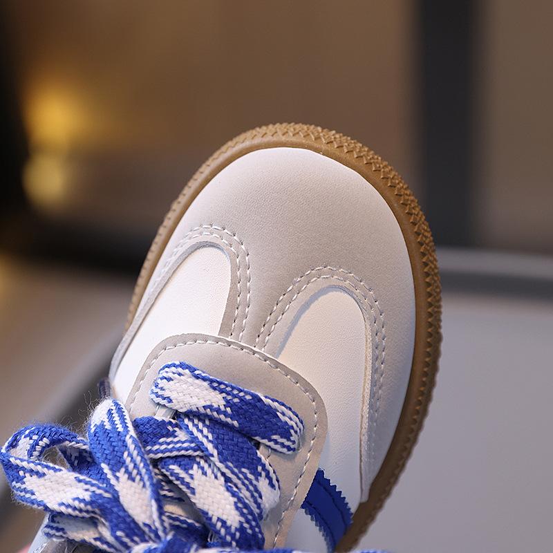 New Spring and Autumn Solid Versatile Sports Soft-soled Casual Sneakers for Boys and Girls