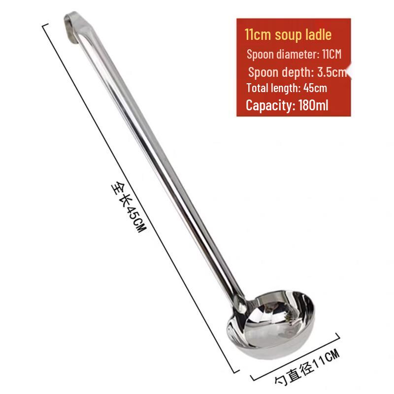 Wutuo Edelstahl Langstiel Mehrzweckschöpfkelle