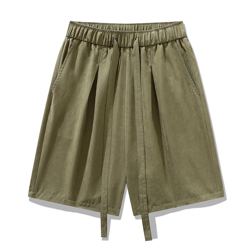 High Quality Men or Women Summer Shorts Pleated Baggy Fashion Casual Beach Shorts
