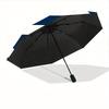 1pc Nautical Stripes Automatic Open/Close Umbrella with One Touch Button,, Windproof Design   Lightweight Portable Umbrella for Women & Men6093
