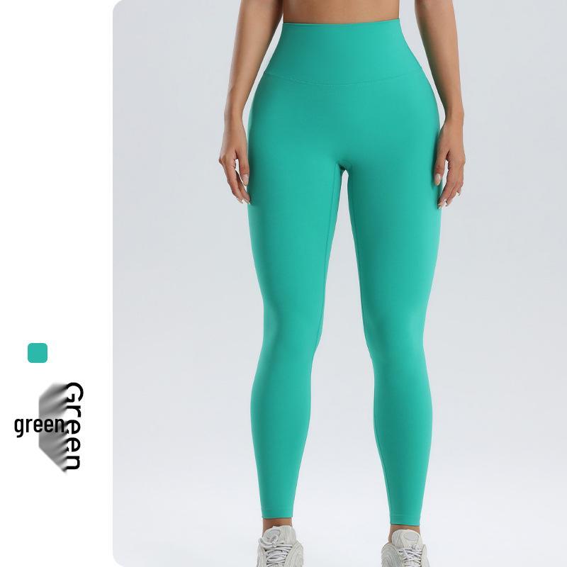 Fuyou Nahtlose High-Waist Yoga-Hose für Damen - Herbst/Winter, Po-Lifting, Beinverlängernde Fitness-Tights