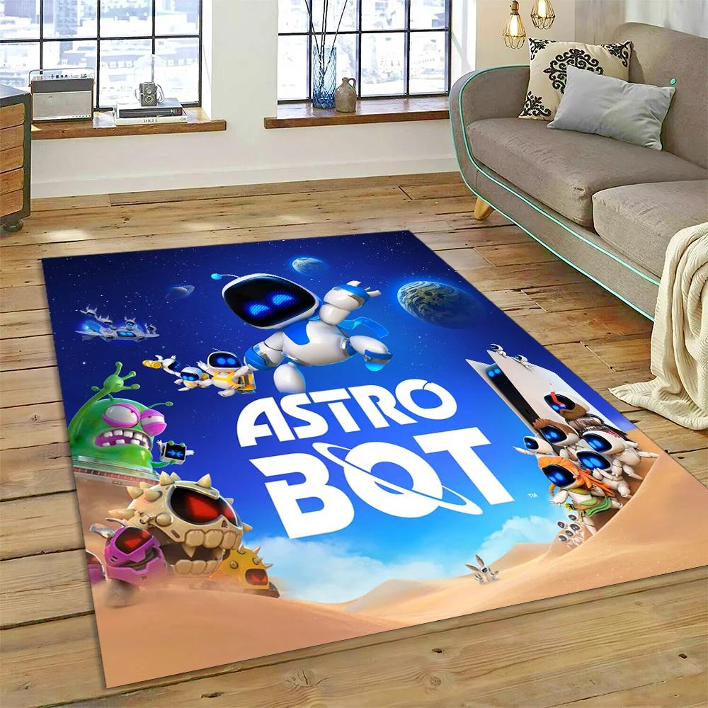 

New 27 Style Astro Bot Game Cartoon Robot Gift Carpet Rug for Living Room Bedroom Home Sofa Decoration,kids Non-slip Floor Mat 40x60cm( 15x23in )